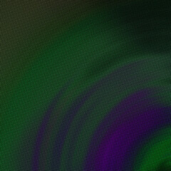 Obraz premium An abstract green and purple halftone grunge background image.