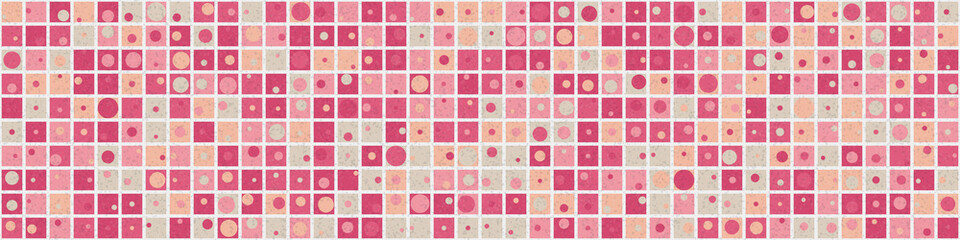 Fototapeta premium Abstract Geometric Pattern generative computational art illustration