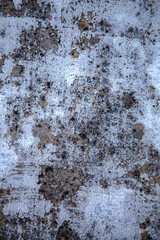Dark gray rusty metal texture background.