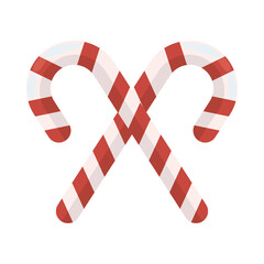 happy merry christmas sweet canes with red and white stripes