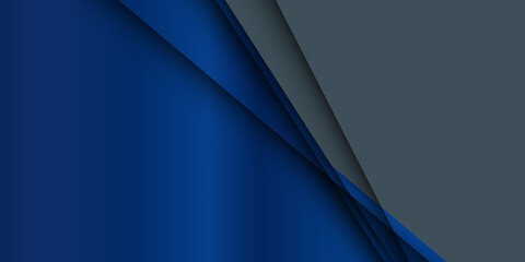 Dark blue and black abstract modern business background. Trendy blue white grey color of 2021 background. Suit for business, corporate, institution, party, festive, seminar, and talks