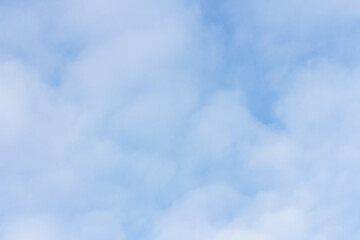 blue sky with clouds