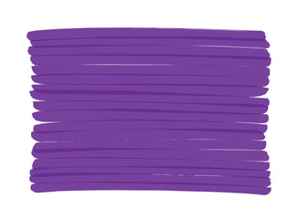 Purple vector background hand-drawn with marker pen. Can be repainted in any other color. The stripes overlapping each other create darker spots. Stylish design highlight elements. Copy space for text