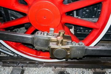 American Locomotive Driver Detail 1
