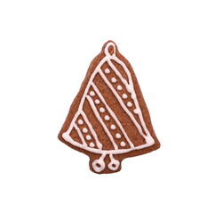 gingerbread isolated on white background