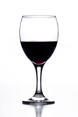 glass of red wine
