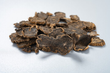 side view XuanShen or Scrophulariae Radix or Figwort Root