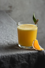 glass of orange juice