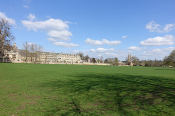 Fototapeta na wymiar A landscape photo of Oxford University in England