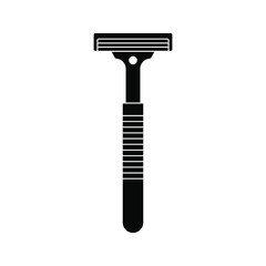Razor Icon. barber shop sign. Vector Illustration