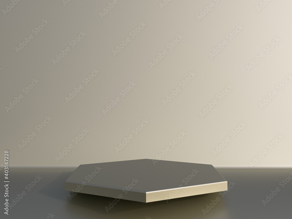 Poster abstract background, scene for product display. 3d rendering