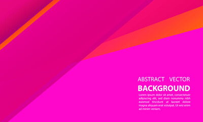 abstract geometric shape background with elegant style and purple and pink color suitable for poster banner template