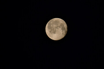 Last full moon of 2020 in the night sky