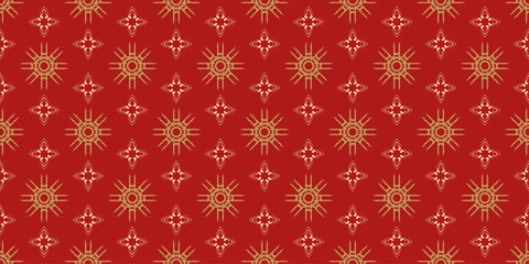 Christmas background pattern. Seamless wallpaper texture. Vector image