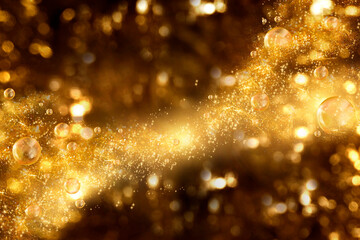 background of gold glitter for premium product
