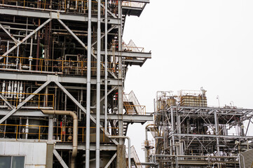 化学プラントの生成設備