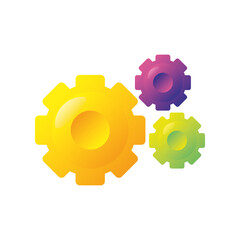 digital marketing gears team cooperation and promotion