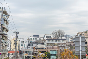 Fototapeta na wymiar 都市の風景　東京渋谷　代官山