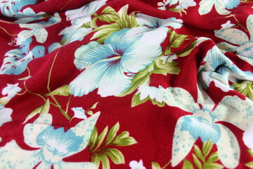 flower pattern textile