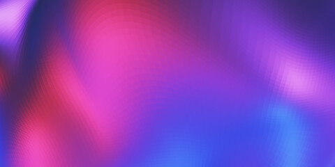 Red and blue gradient mesh to rainbow colors Abstract wave blur