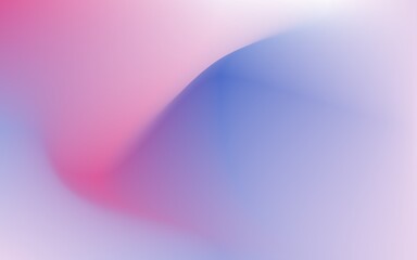 Blurry modern abstract and fluid dynamic gradient mesh background with smooth color combination such as pink, purple, and blue.
