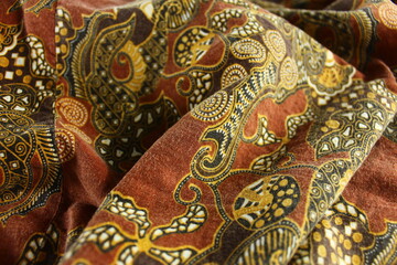 indonesian traditional batik pattern
