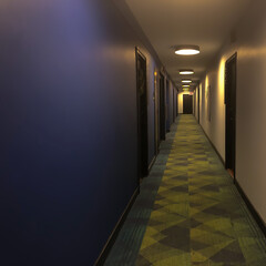 Colorful hallways - 403157274