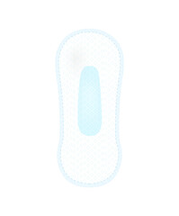 Pantyliner Pad Realistic Composition