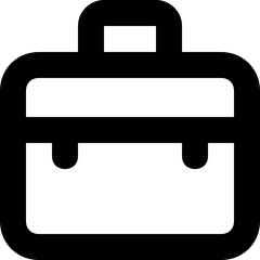 Briefcase Line Vector Icon