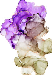 Obraz premium Alcohol ink art.Mixing liquid paints. Modern, abstract colorful background, wallpaper. Marble texture.Translucent colors
