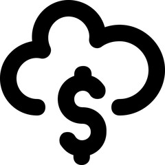 Online Business Line Vector Icon