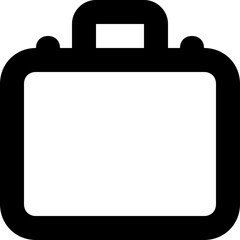 Briefcase Line Vector Icon