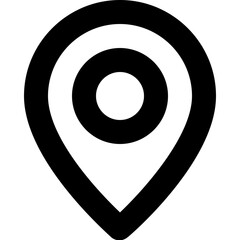 Gps Vector Line Icon