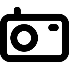 Camera Vector Line Icon