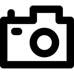Camera Vector Line Icon