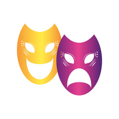 mardi gras theater masks performance carnival