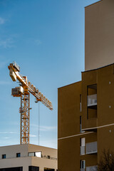 architecture beige orange grue