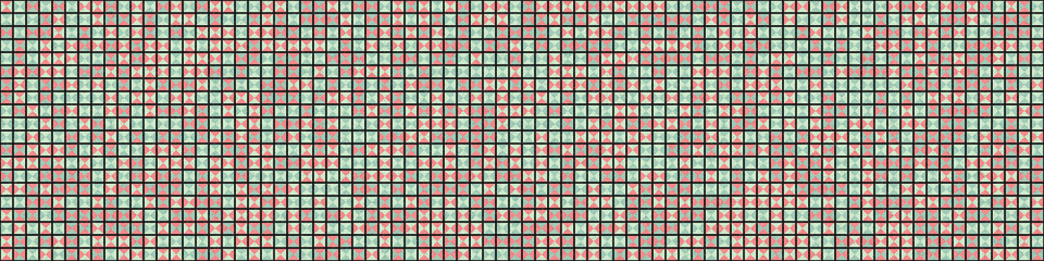 Fototapeta premium Abstract Geometric Pattern generative computational art illustration