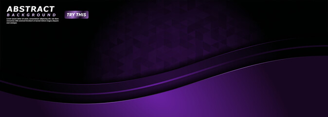 Luxurious Dark Purple Lines and Shape Background Design. Usable for Background, Wallpaper, Banner, Poster, Brochure, Card, Web, Presentation.