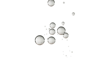 Isolated water bubbles