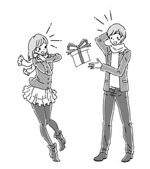 男の子から女の子へ 告白 プレゼント 恋 愛