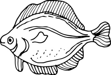 
Sea food, fish, shellfish, crabs, delicacies. Graphic illustration hand-drawn, doodle, sketch, engraving. Print, textiles, paper.