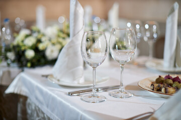 wedding table setting