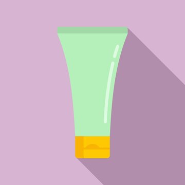 recommend clip art: Hand cream tube icon. Flat illustration of hand cream tube vector icon for web design