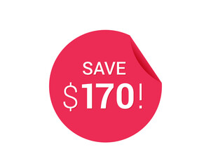 Save $170 dollars, $170 us dollar save