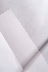 gray paper background with shadows
