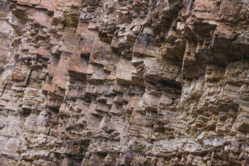 wild Tasmanian landscape during a hike to Fossil Cove with interesting rock formations