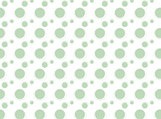 Polka dots pattern design  willow green