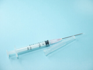 医療器具。注射・予防注射・予防接種・シリンジ・針。