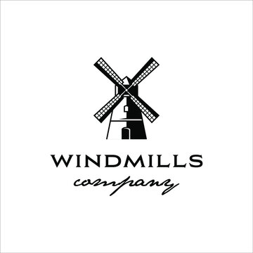Windmill with elegant and classic design style